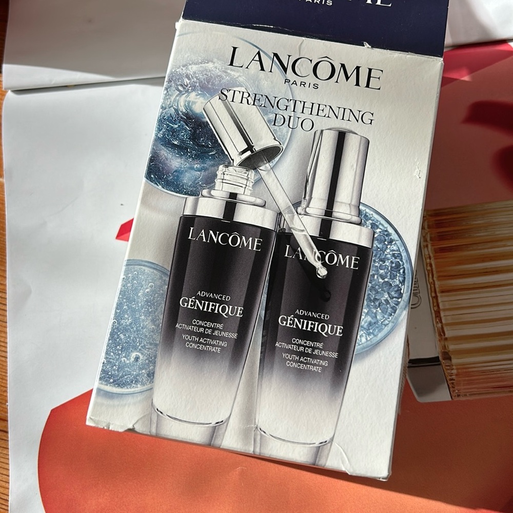NEW LANCÔME Advanced Génifique serum 1.69 oz x2= 100ml (duo pack)